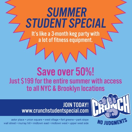 Crunch Fitness Membership Specials Berry Blog