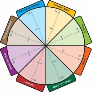 assess your life with the wheel of life